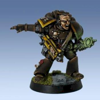 Space Marine Vet Sergeant by titan136