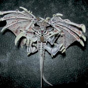 Winged Tyranid Warrior by Baz Baziah