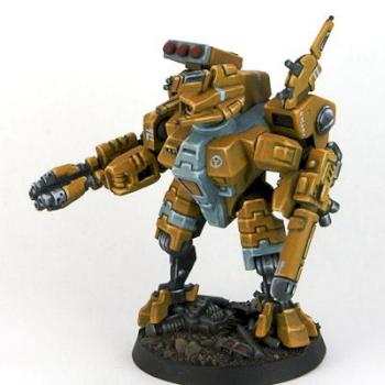 Tau Crisis Battlesuit Commander by Grimvar