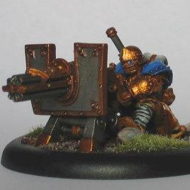 Cygnar Trencher Chain Gun Crew by Stront