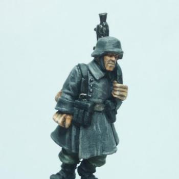 German grenadier with great coat. by Blom