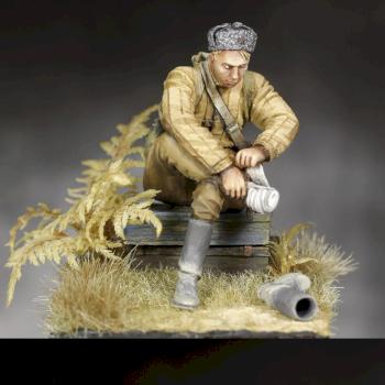 Soviet soldier on rest by odimichal
