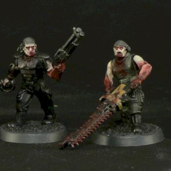 DooM Zombiemen (Close Up) - Custom Chaos Cultists by S K X
