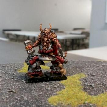 Dwarf Lord on Shieldbearers by TGrizzly