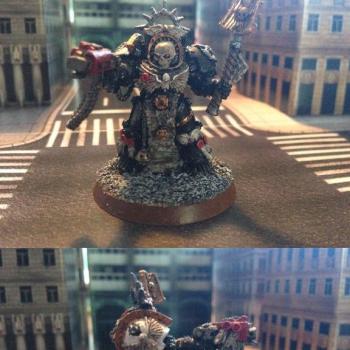 Space Marine Terminator Chaplain by Thernos