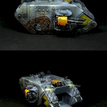 Space Wolves Land Raider by Modelling Art Studio
