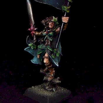 Wood Elf Standard Bearer by Awaken Realms