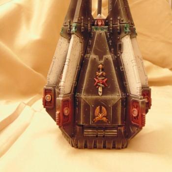 Black Templar Drop Pod by Ricker