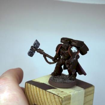 Raven Guard Vanguard Veteran Sergeant by PsyCrow