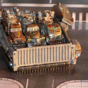 Resistance Kraken with Gun Wagons by Thernos