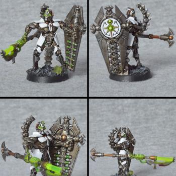 Djafer, necron vargard by Shi Vral