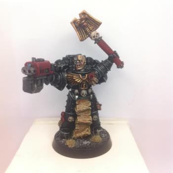 Space Marine Chaplain by Siegestudios