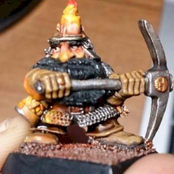 Dwarf Miner by Botelluki