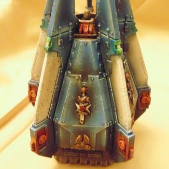 Ultramarine Blue Drop Pod by Ricker