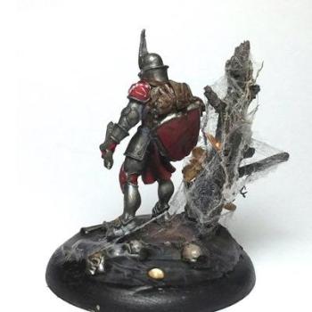 Battered Knight by Bear