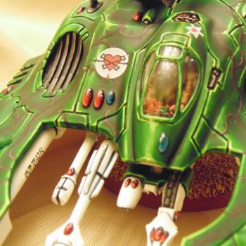 Eldar Biel Tan Wave serpent by Ricker