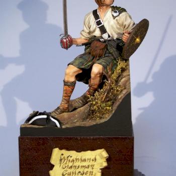 Highland clansman Battle of Culloden by Temporaviator