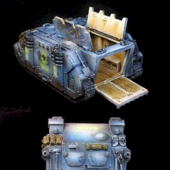 Space Wolves Rhino by Modelling Art Studio