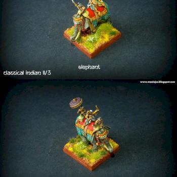 Elephant Classical Indian II/3 (15mm) by Maciejus_exe