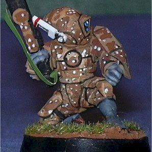 Tau firewarrior in 6-color desert camo by ChazKelley