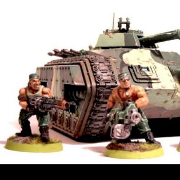 Catachan Infantry with Chimera by Dakkon