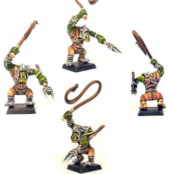 Orc with whip and spear by saxtim