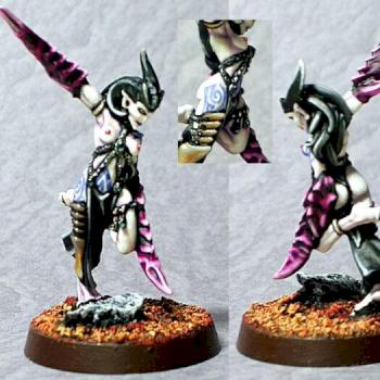 Slaaneshi Daemonette by kenf