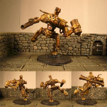 Ral Partha Steam Golem by SteppinRazer