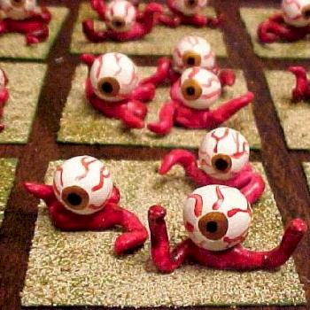 Weird Eyeball Army by Laureli