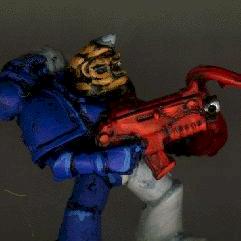 Chaos Space Marine by dxmechanicus