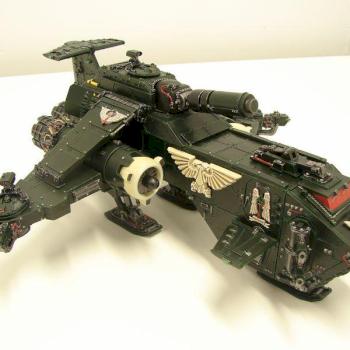 Dark Angels Thunderhawk Gunship by nzanglia