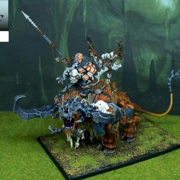 OK29 Warhammer MPG Painted Ogre Kingdoms Stonehorn by miss painting