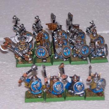 Imperial Dwarfs painted years ago by gilsby