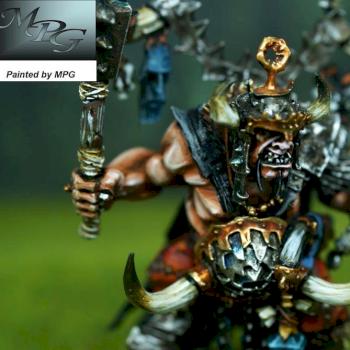 OK21 Warhammer MPG Painted Ogre Kingdoms Golgfag Maneater by miss painting