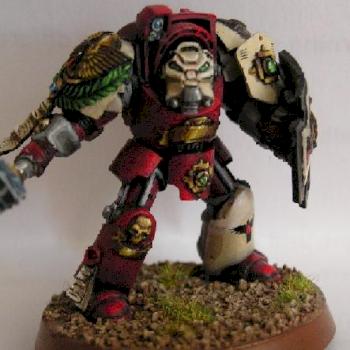 Blood Ravens/Blood Angels Terminator by Nonnac