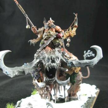 Ogre Kingdoms Stonehorn by TMarkhampaintingstudio
