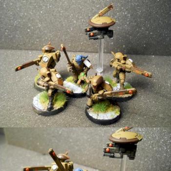 Tau fire warriors by Tryzna