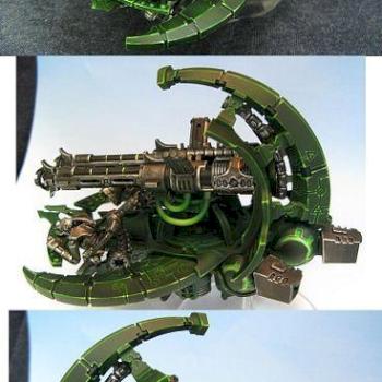 Necron Annihilation Barge by Byronic