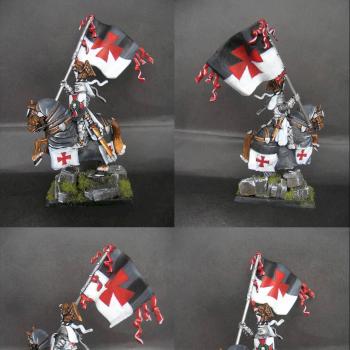 Warhammer Bretonnian Champion Templar Knight 2 by tinman755
