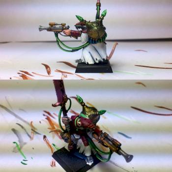 Skaven Warlock Engineer by VexedMass