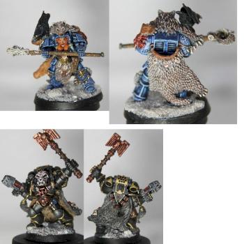 Space Wolf Heros by Seth Gravert
