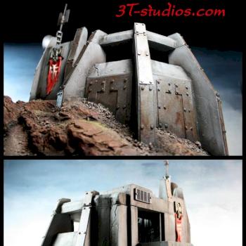 Armored Mountain Fortress by Terraformer