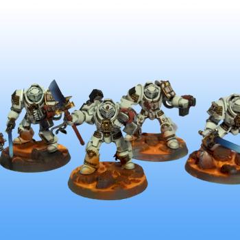 Grey Knights Terminator Squad by Aresius