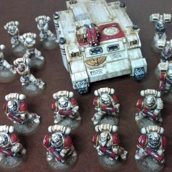 Warhammer 40k Space Marines by noninnervate