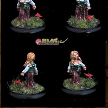 Female Dwarf 1 by belminiart