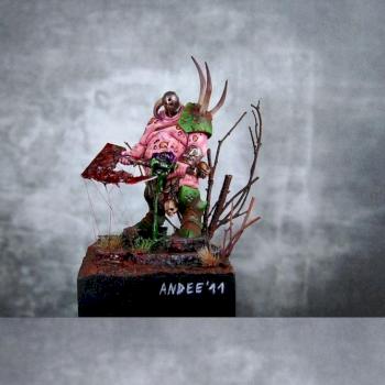 Nurgle Chaos Lord by andee