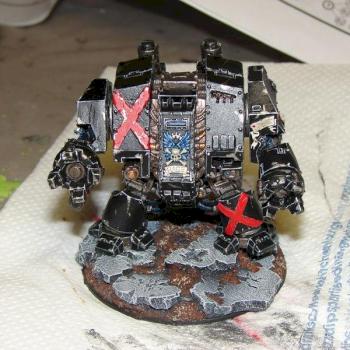 Blood Angels Dreadnought by nzanglia