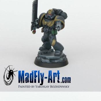 Red Scorpions Battle Brother by MadFlyArtStudio