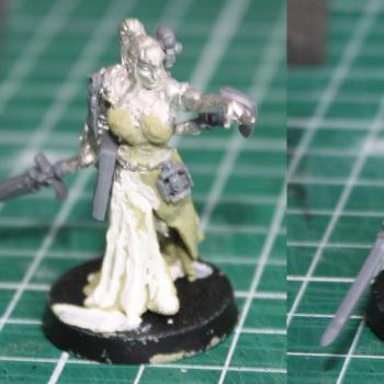Taelor in a decent dress WiP update by Son of the Dragon