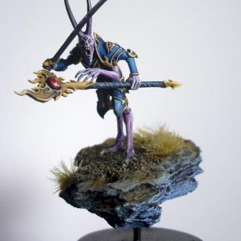 Tzeentch Sorcerer Lord by pocketbenji